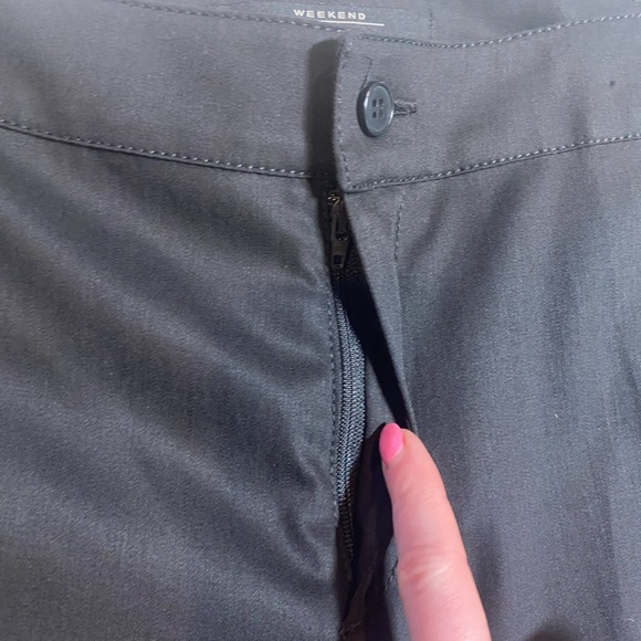 Weekend Max Mara black wool-blended tailored trousers - Picture 9 of 15